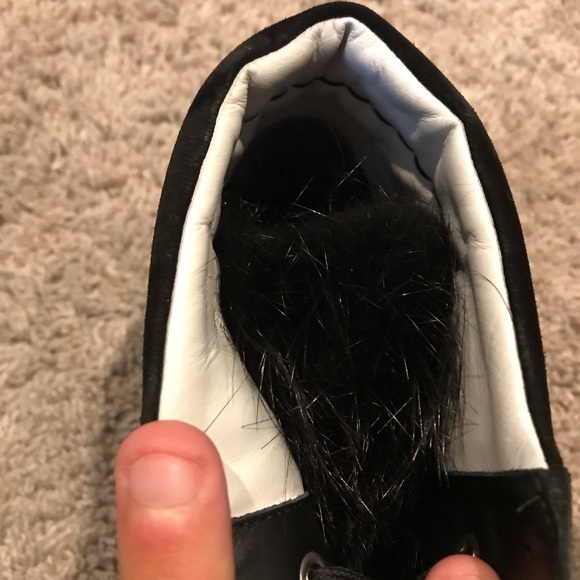 FENDI CROC STRAP HIGH-TOP MENS SHOES UK 11 US 11.5 - Picture 6 of 8